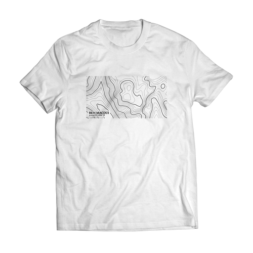 Ben Macdui Contour Map T-Shirt