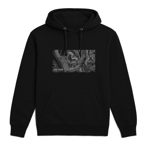 Ben Nevis Contour Map Hoodie