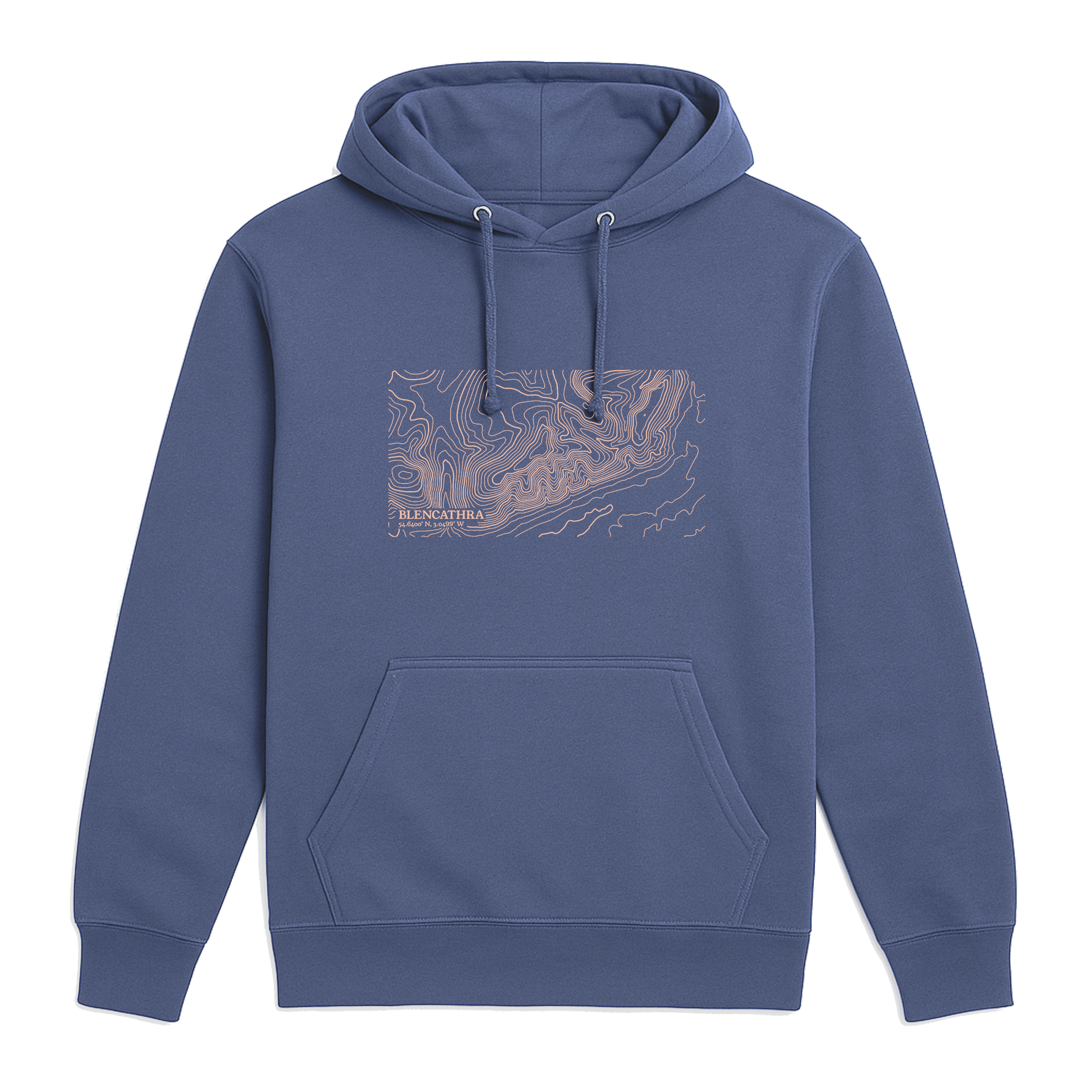 Blencathra Contour Map Hoodie