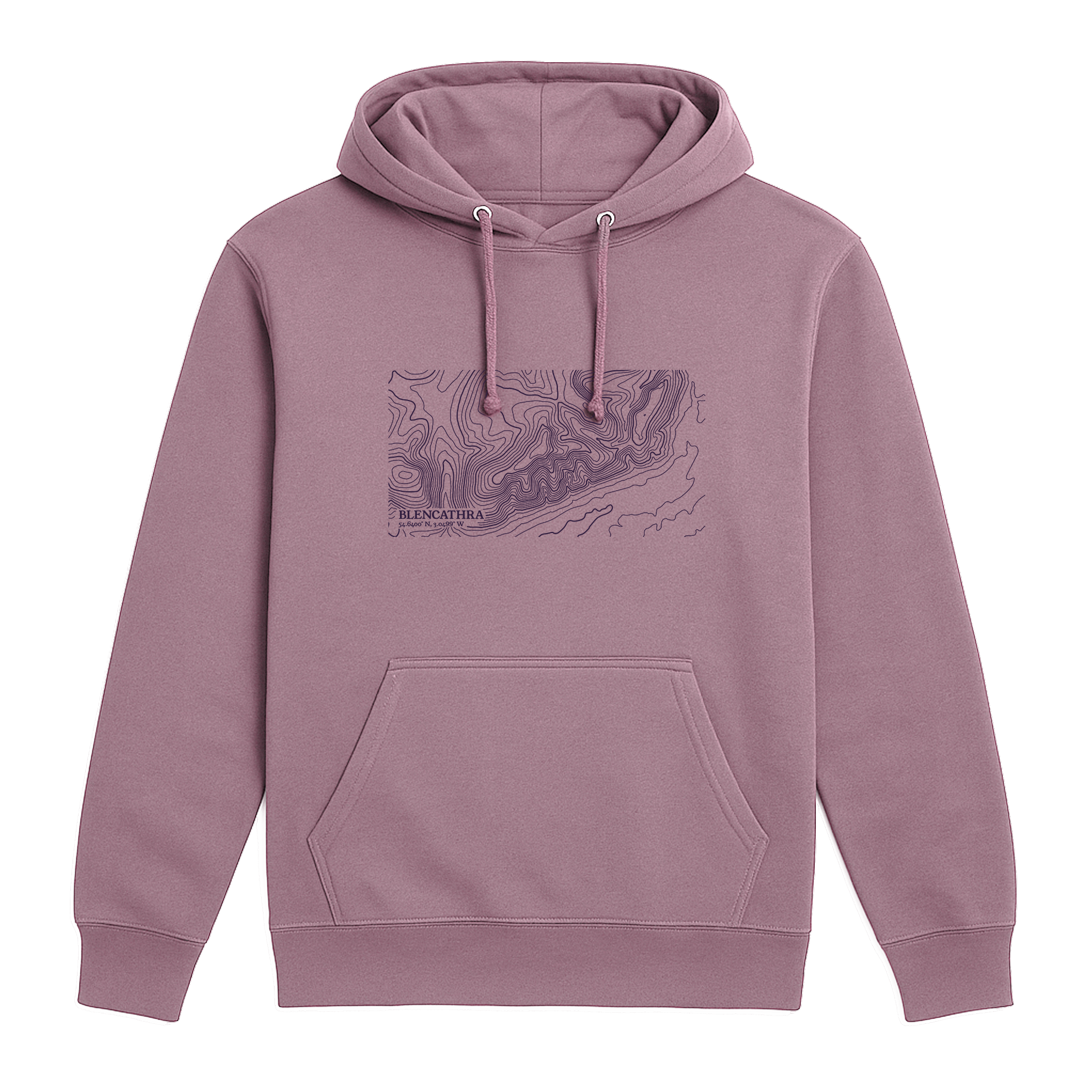 Blencathra Contour Map Hoodie