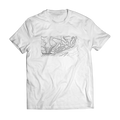 Blencathra Contour Map T-Shirt