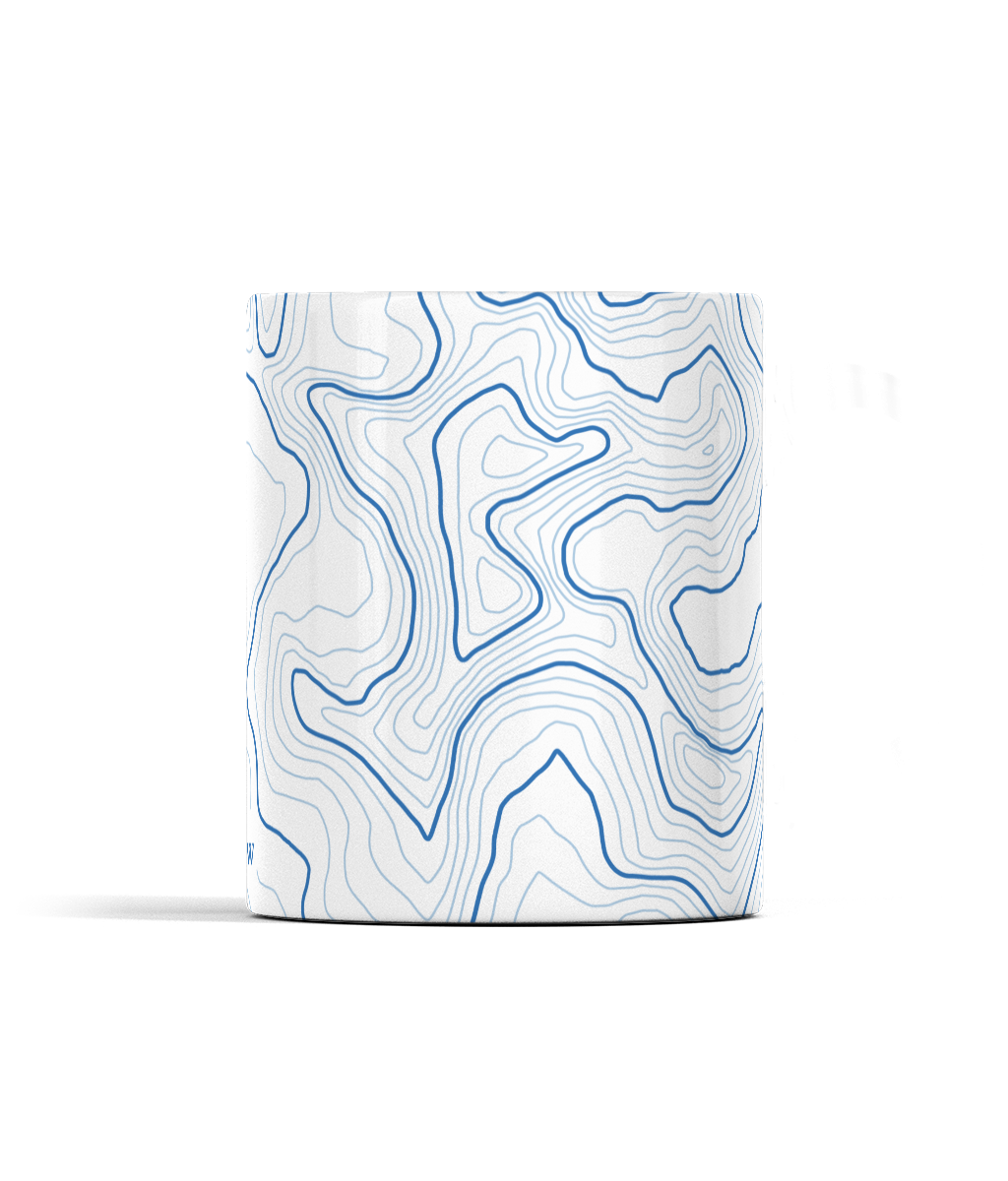 Snowdon Contour Map 11oz Mug