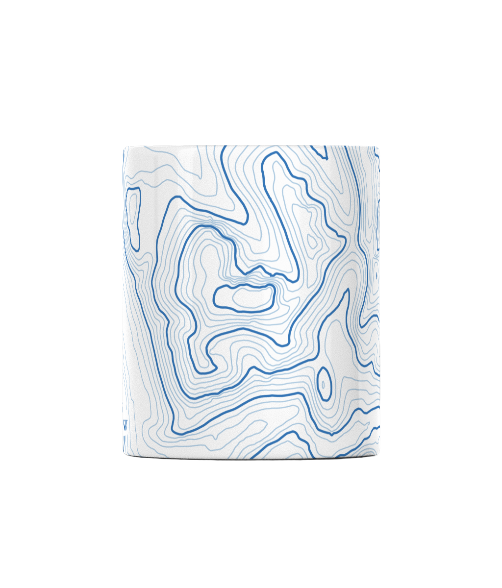 Ben Nevis Contour Map 11oz Mug