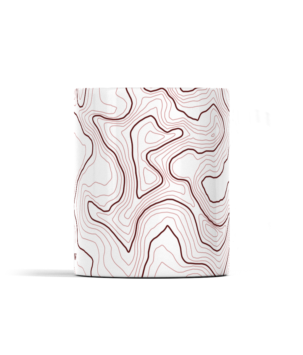 Snowdon Contour Map 11oz Mug