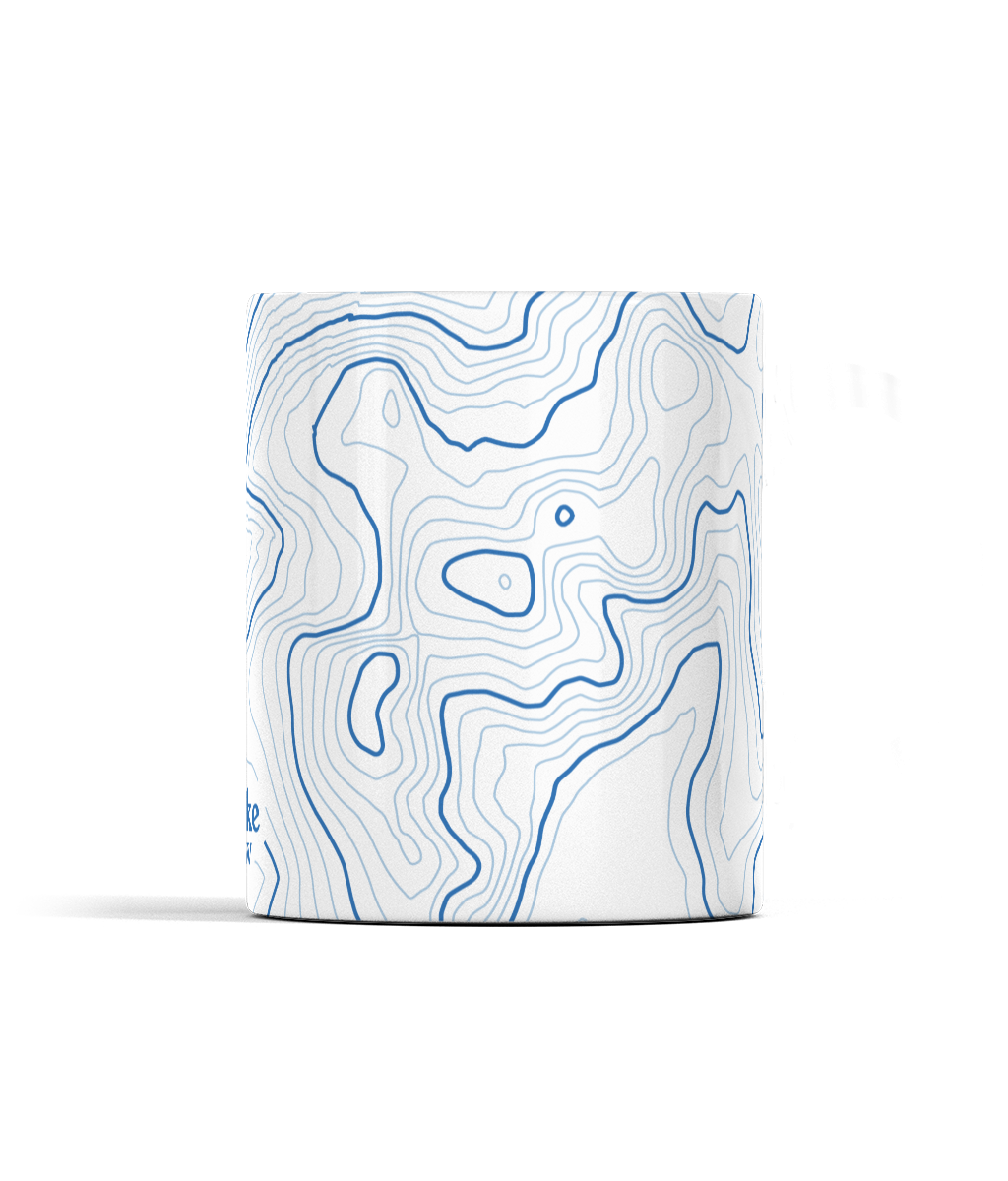 Scafell Pike Contour Map 11oz Mug