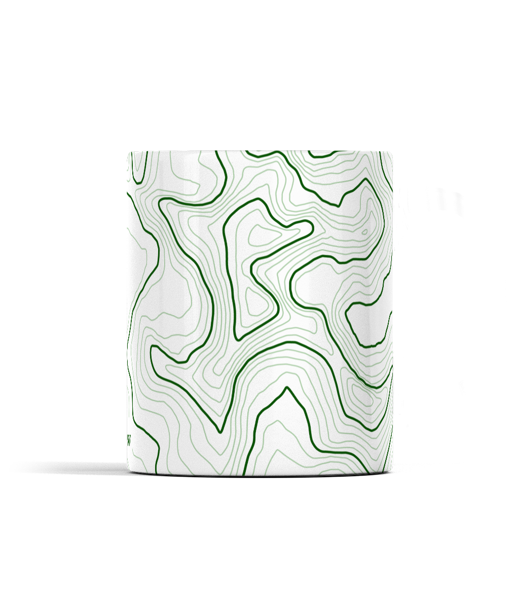 Snowdon Contour Map 11oz Mug