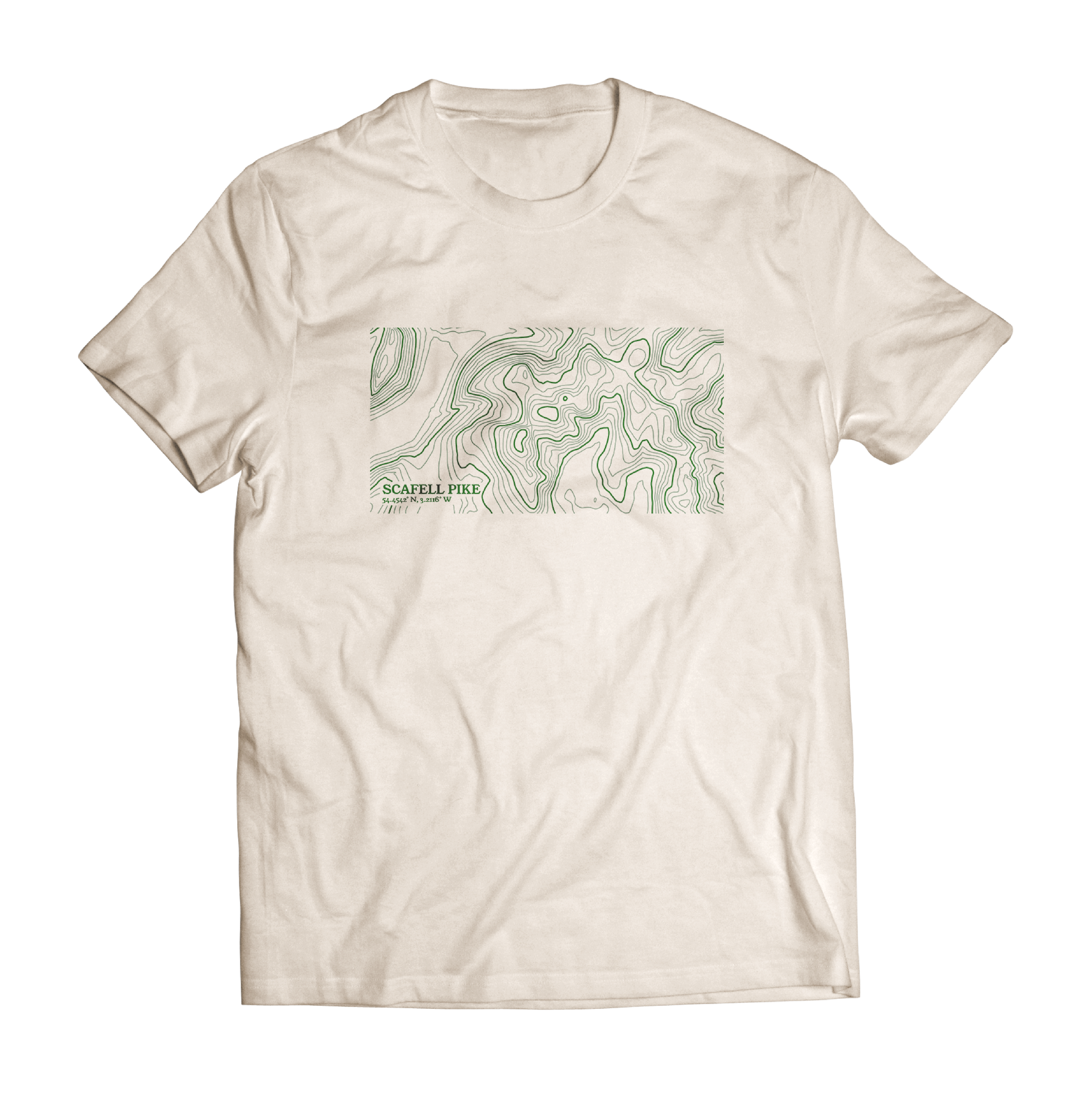 Custom Contour Map T-Shirt | Choose Any Location