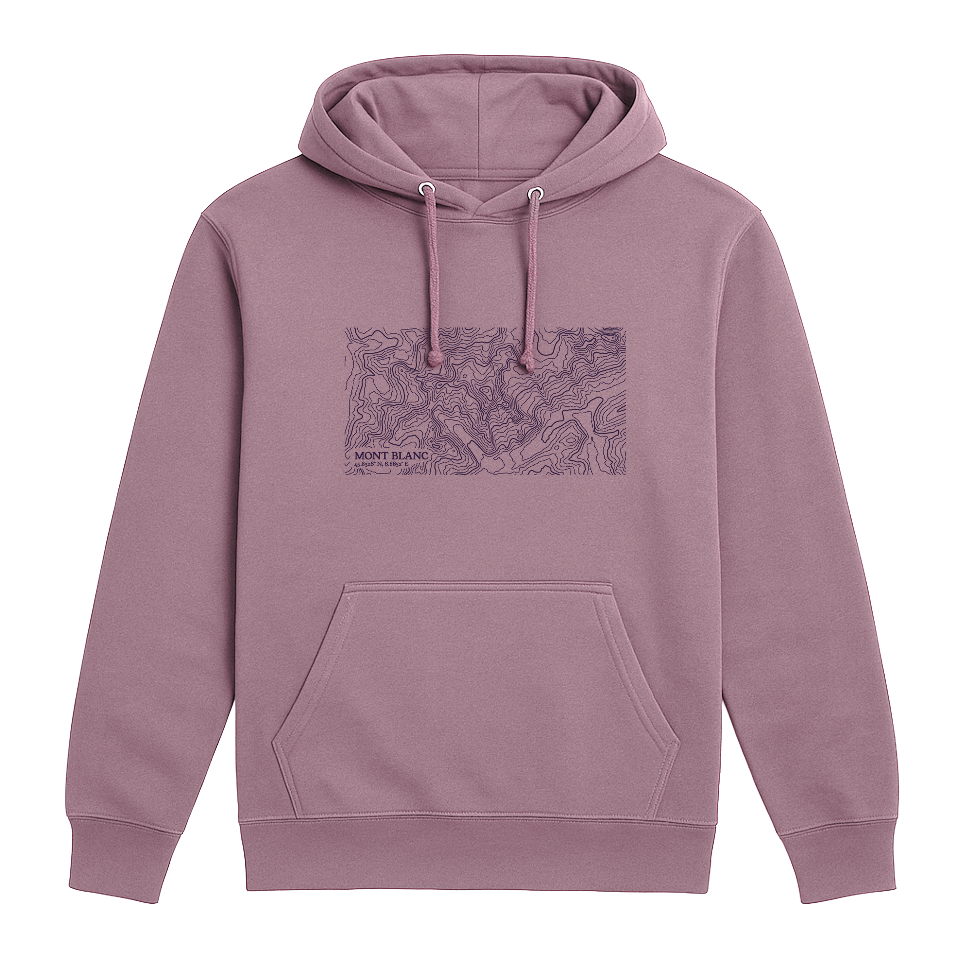 Custom Contour Map Hoodie | Choose Any Location