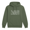 Ben Nevis Contour Map Hoodie