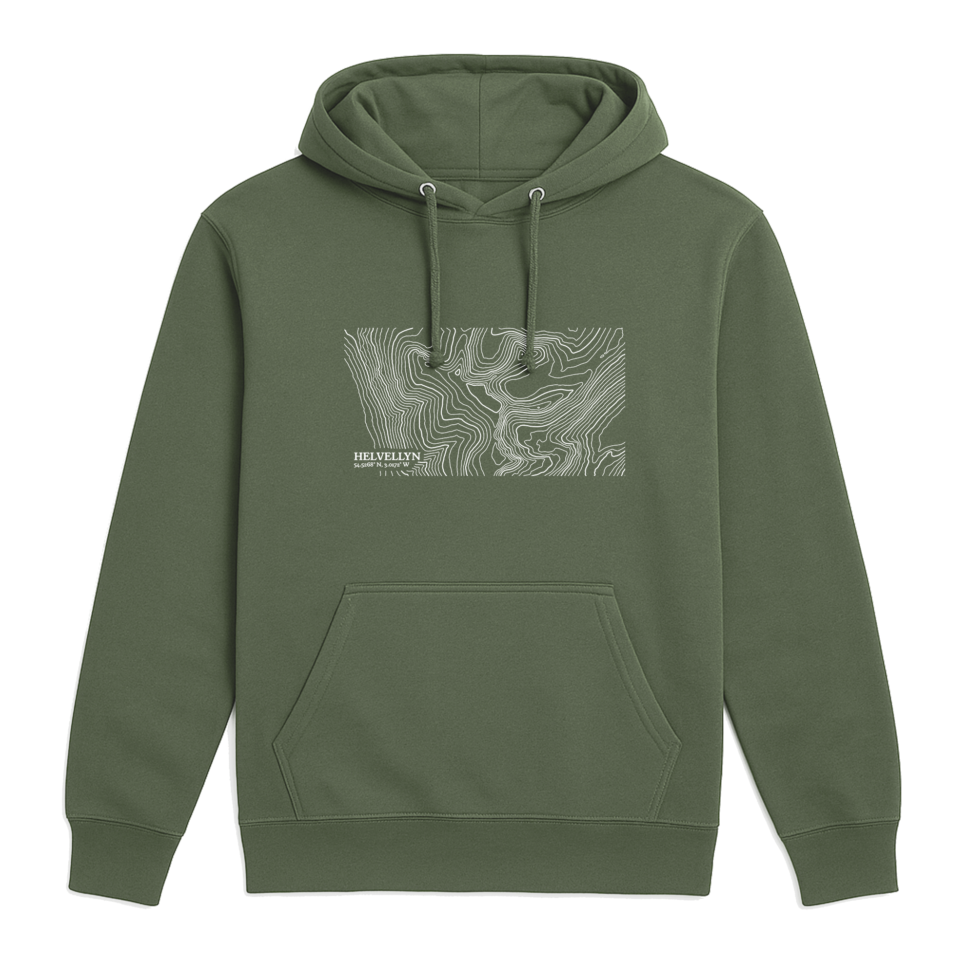 Custom Contour Map Hoodie | Choose Any Location