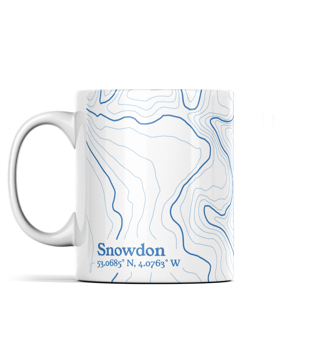 Custom Contour Map 11oz Mug