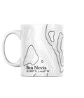 Ben Nevis Contour Map 11oz Mug