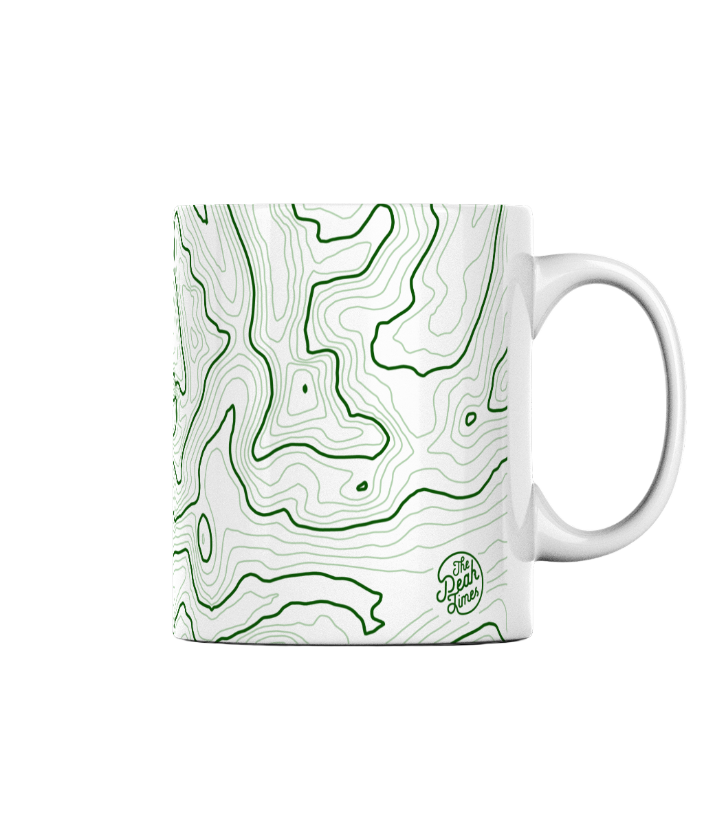 Ben Nevis Contour Map 11oz Mug