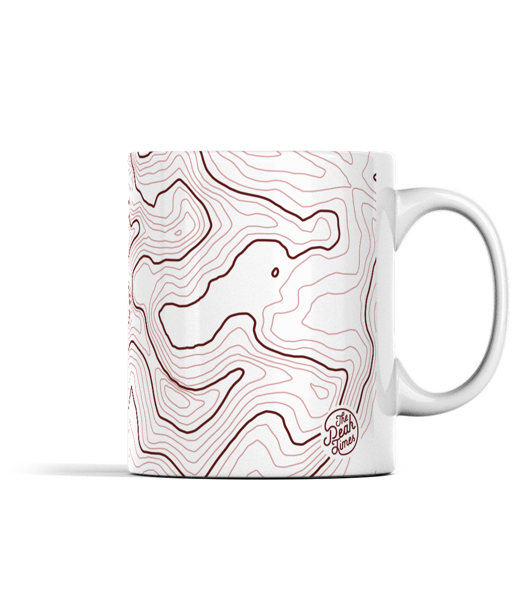 Snowdon Contour Map 11oz Mug