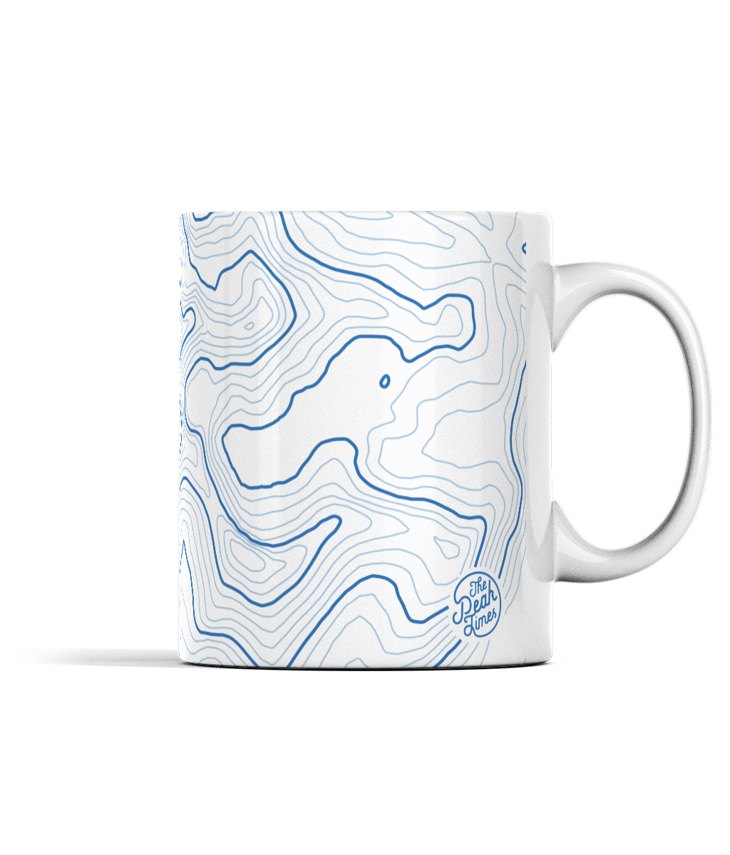 Snowdon Contour Map 11oz Mug