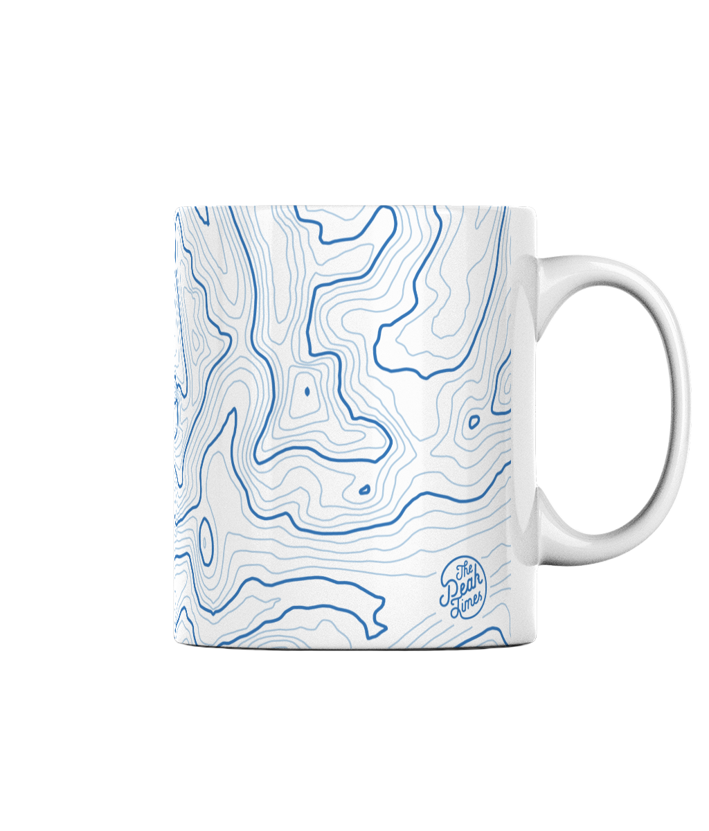 Ben Nevis Contour Map 11oz Mug