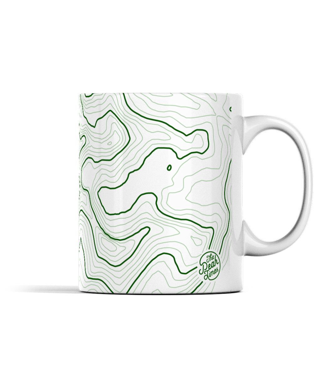Snowdon Contour Map 11oz Mug