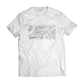 Scafell Pike Contour Map T-Shirt