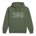 Scafell Pike Contour Map Hoodie