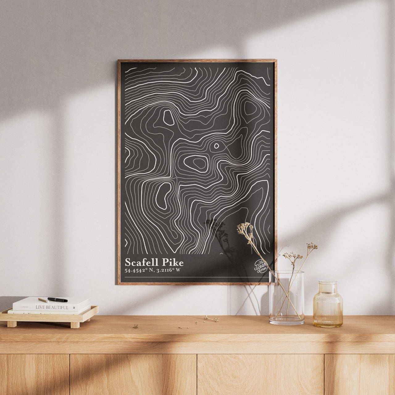 Custom Contour Map Print | Choose any location