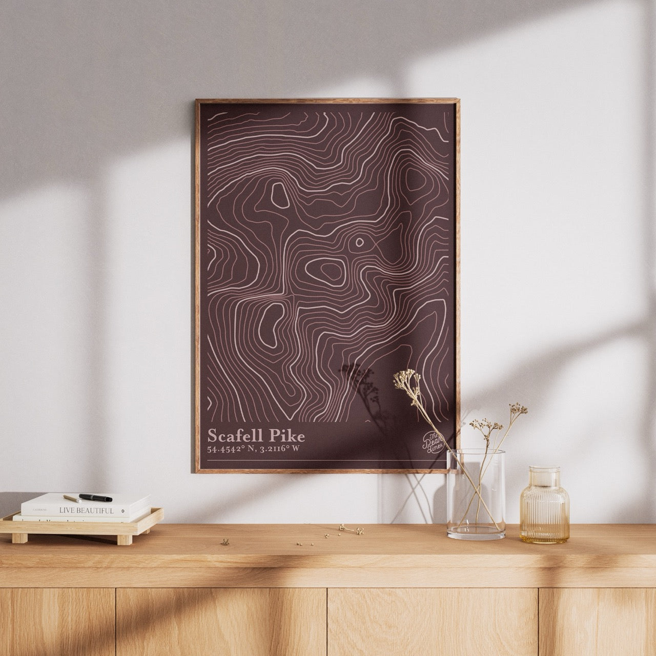 Custom Contour Map Print | Choose any location