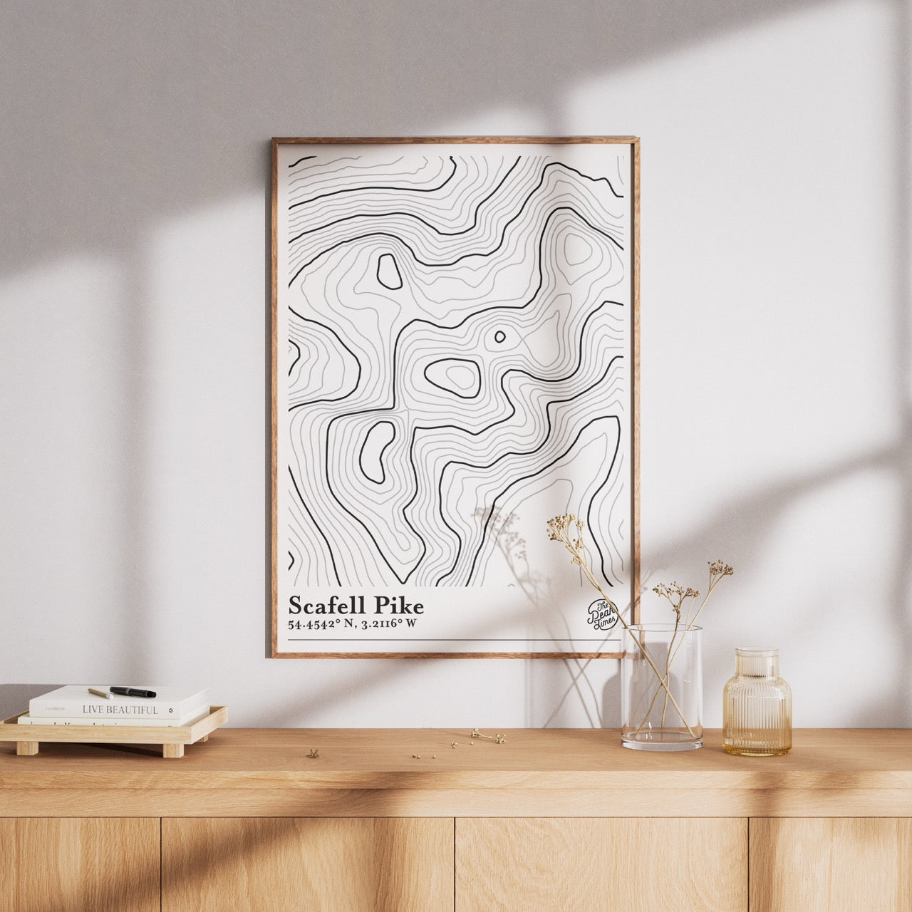 Custom Contour Map Print | Choose any location