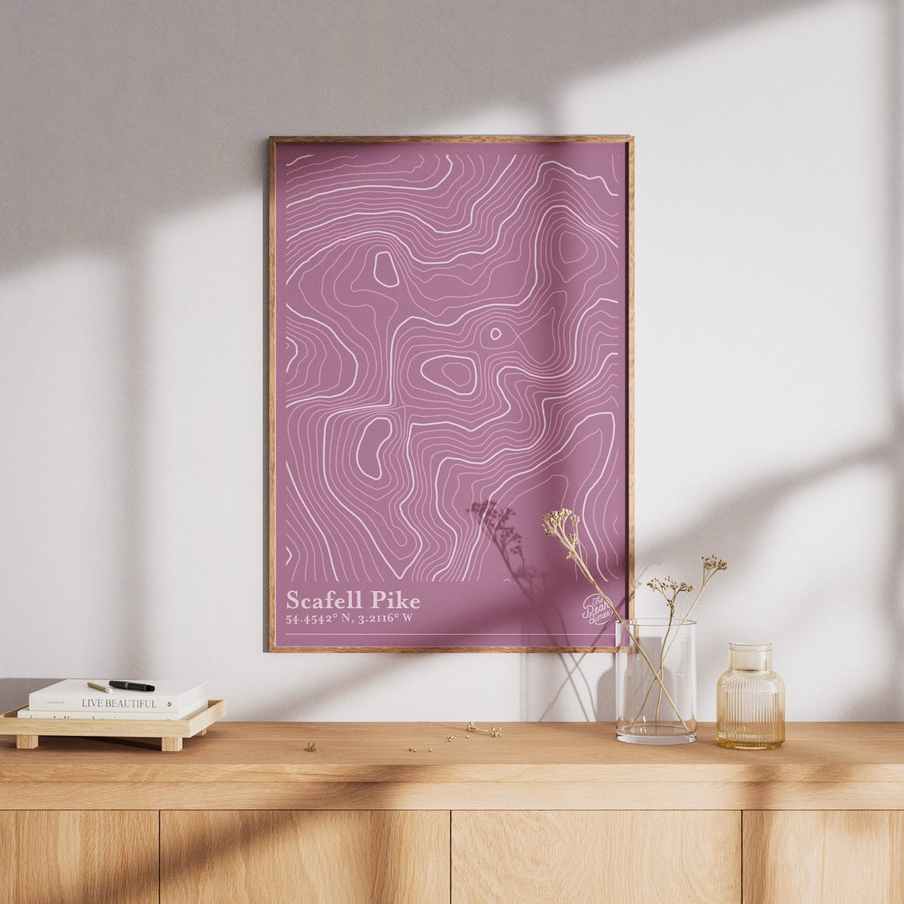 Custom Contour Map Print | Choose any location