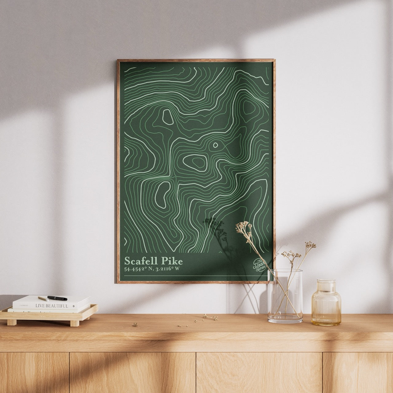 Custom Contour Map Print | Choose any location