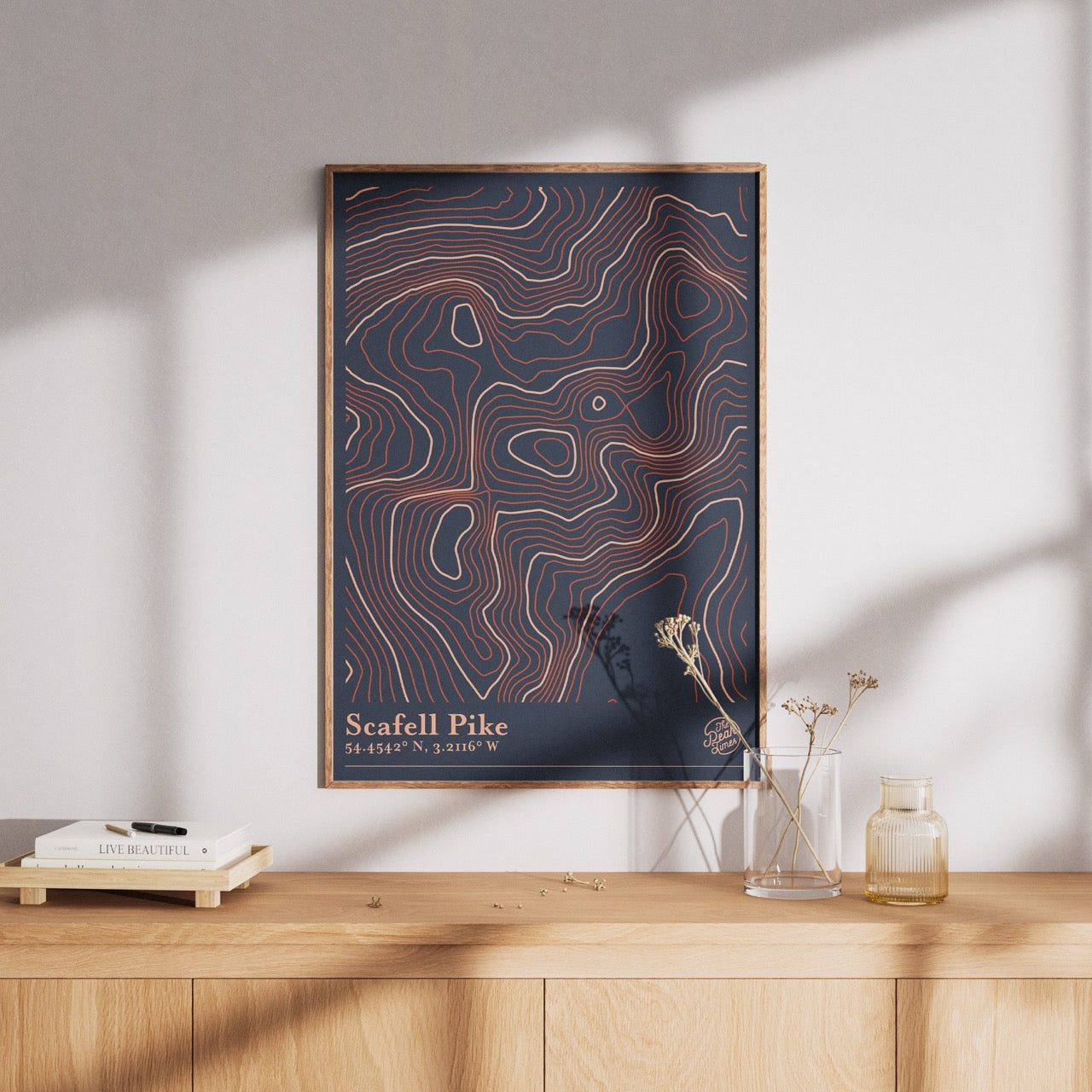 Custom Contour Map Print | Choose any location