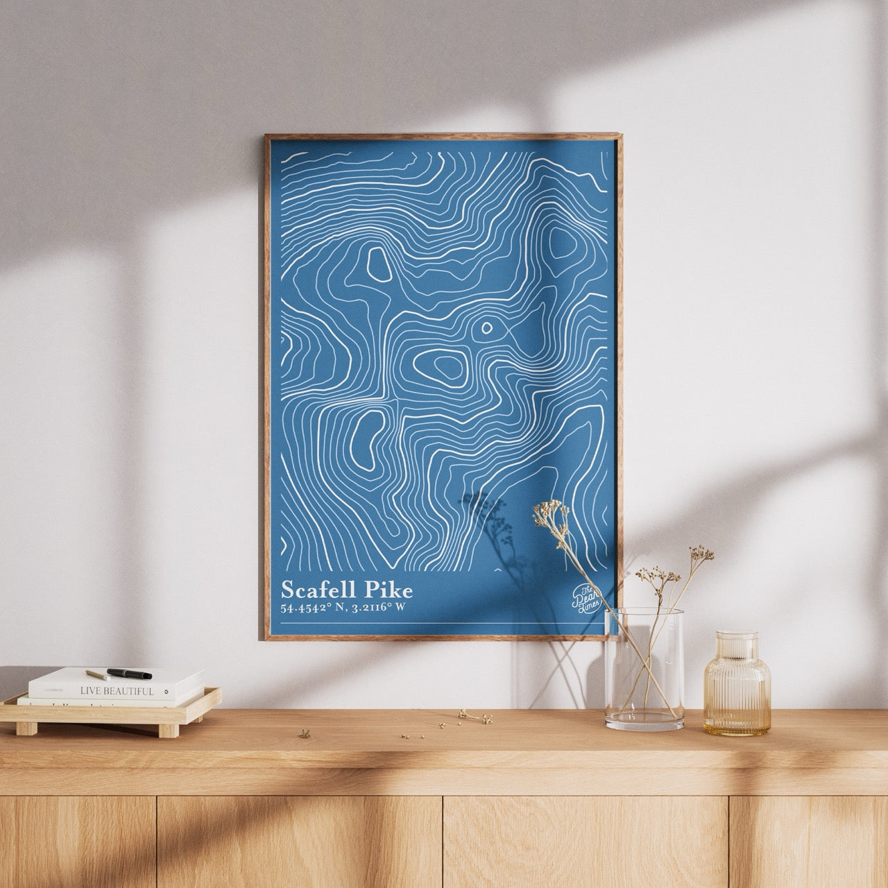 Custom Contour Map Print | Choose any location