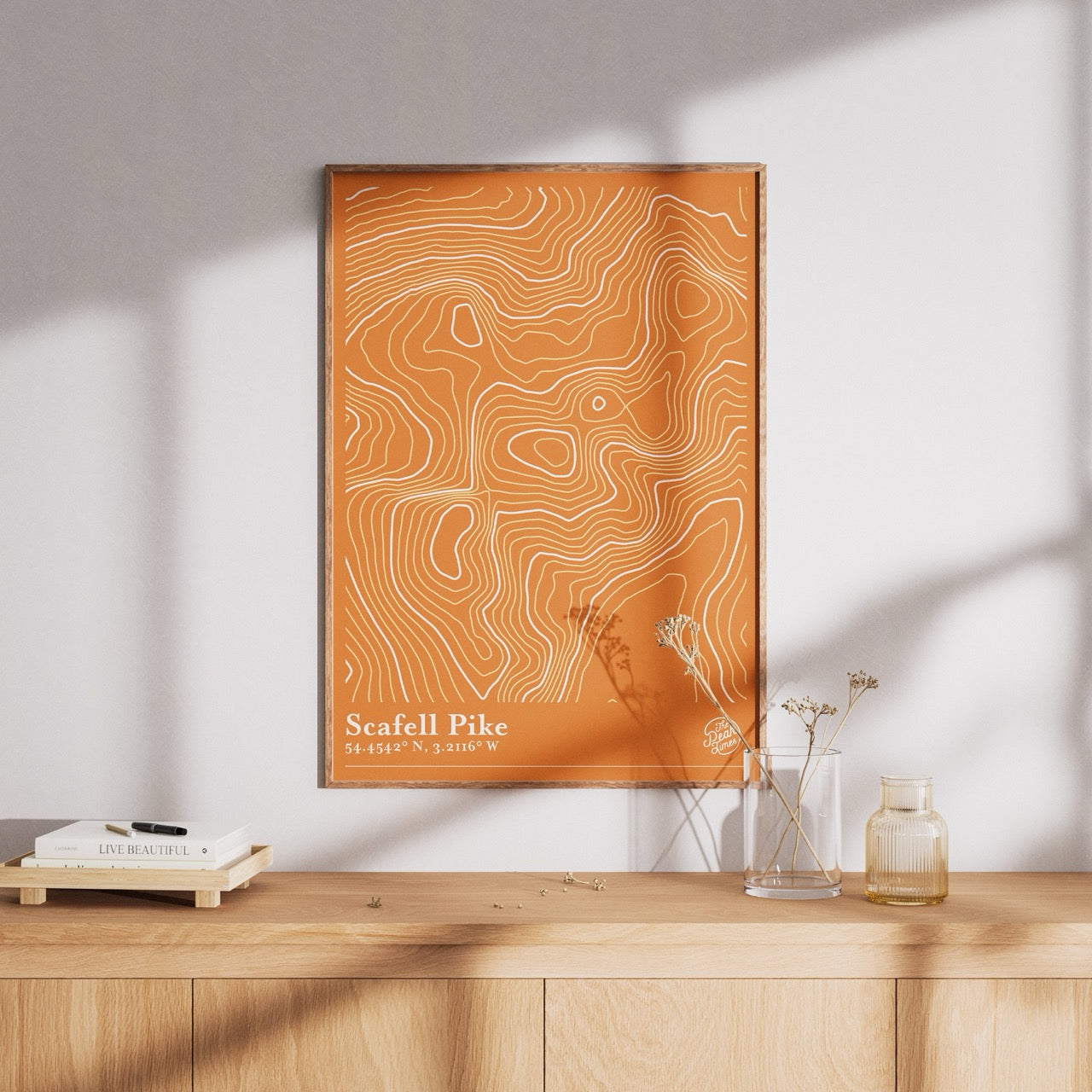 Custom Contour Map Print | Choose any location