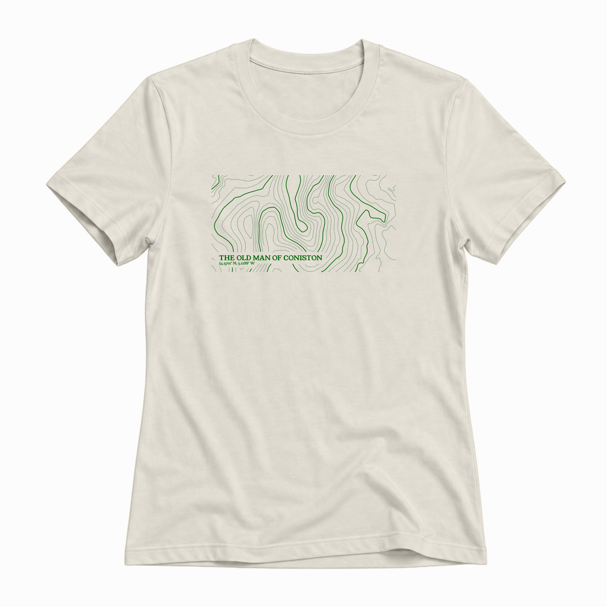 Custom Contour Map T-Shirt | Choose Any Location